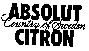 absolut country of sweden citron