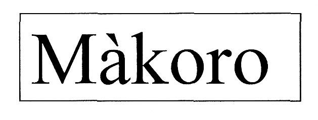 makoro