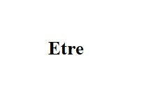 etre